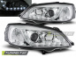 Preview: LED Tagfahrlicht Design Scheinwerfer für Opel Astra G 98-04 chrom